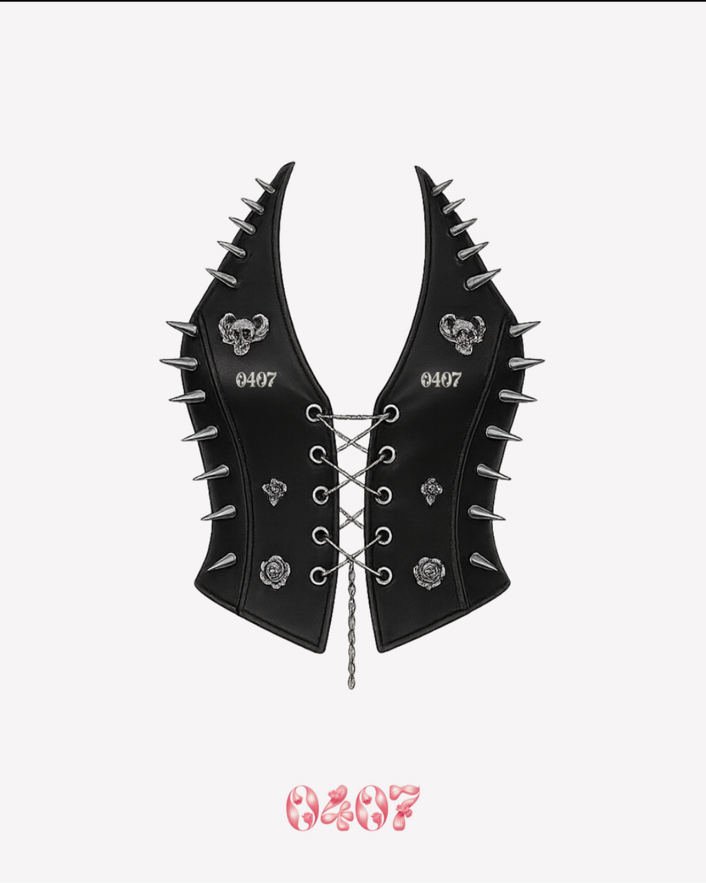 Leather vest