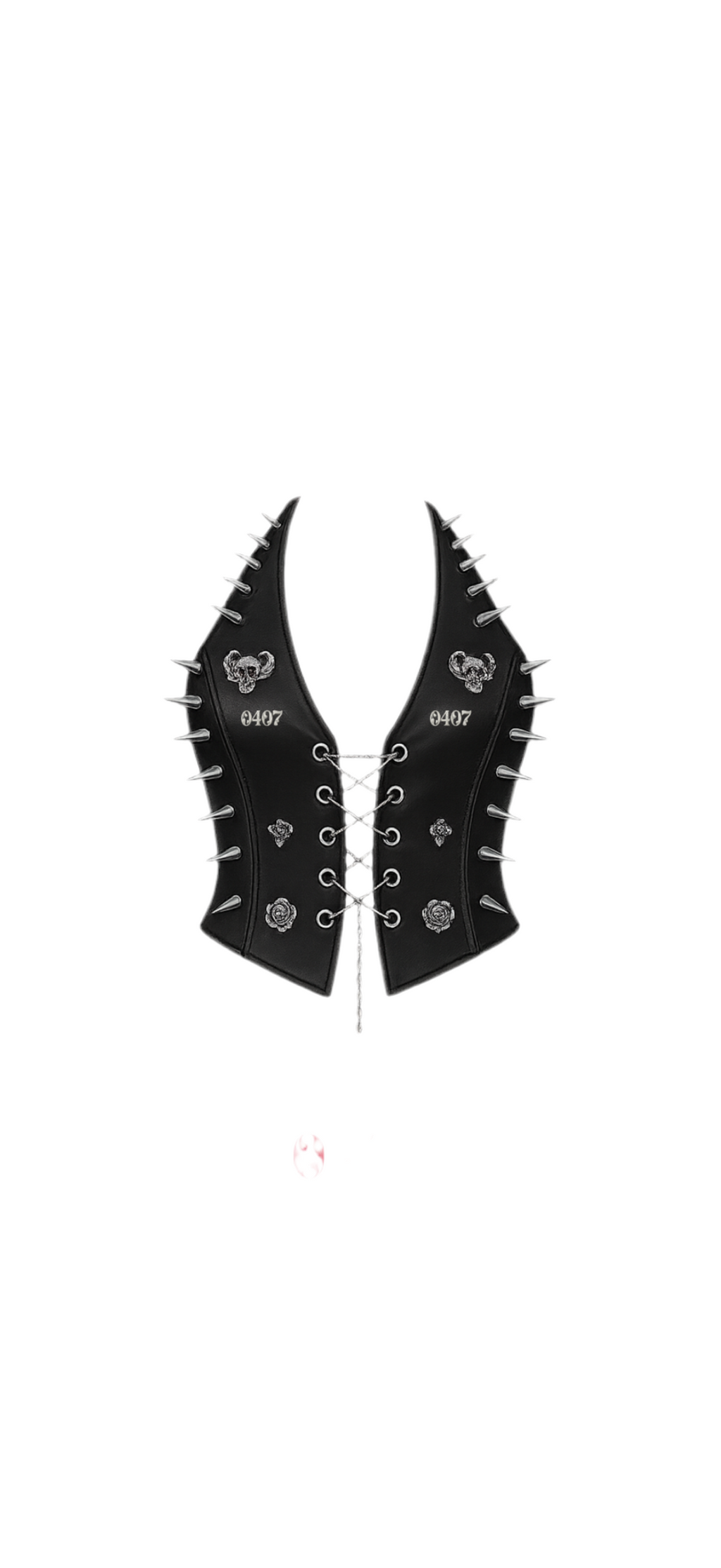 Leather vest